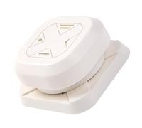 Perforatrice d'angle 4 en 1 avec règle graduée pour perforer le carton, la fabrication d'étiquettes photo, le métal