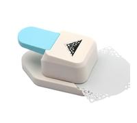 Perforatrice D'angle En Papier - ABS 15 X 10 X 8 Cm Coupe-fleur Triangulaire | Grand Perforateur De Forme Artisanale De 390 G | L'outil De Gaufrage De Motifs Floraux Convient À La Stratificati