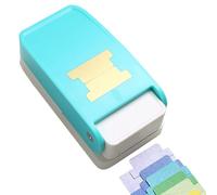 Perforatrice D'angle - Perforateur D'angle Multifonctionnel Pour Papier Cartonné,Poinçons D'étiquette De Précis Pour L'artisanat Du Papier Portable Index Tabs Puncher Tag Punch Pape