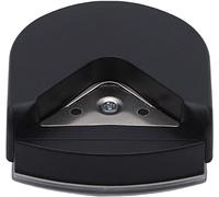 Perforatrice d'angle ronde avec plateau à copeaux pour papier, scrapbooking, photos, cartes de visite, invitations, projets d'artisanat en papier, outil fait main, noir charmant et professionnel