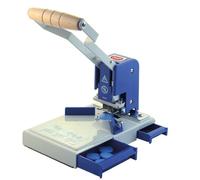 Perforatrice de calendrier Cutter D-200 - Convient pour le papier, les couvertures, les cartes plastifiées, les livres et les feuilles mobiles - Avec coupe-onglets pour calendrier.