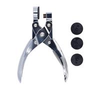 Perforatrice de cs en plastique, en alliage de zinc, portable, ronde, pour films fins, PE, OPP, PVC, durable, antirouille, légère, pour la maison, le bureau, l'école (8 mm)