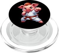 Perforatrice de karaté Cochon PopSockets PopGrip pour MagSafe