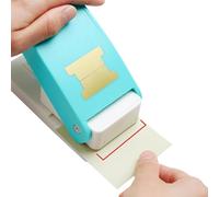 Perforatrice de papier - Formateur d'onglets, coupe-fichiers | Perforatrice d'angle créative pour intercalaires, pages de classeur, mises en page de scrapbooking, étiquettes de livres, notes scolaires
