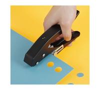 Perforatrice de Papier Poinçon à trou 8/15mm, pince à poinçonner ronde for bandes de chant, poinçons for papier Scrapbook(Black-15mm Hole)