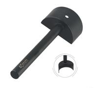 Perforatrice demi-ronde en cuir pour portefeuille, emballage de cartes et sangle de ceinture - Construction en acier (40 mm)