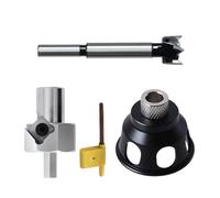 Perforatrice en aluminium - Gabarits de centrage - Guide de perçage à charnière - Outil de travail du bois - Accessoires de positionnement