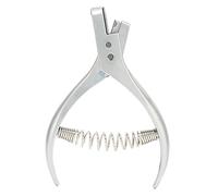 Perforatrice en cuir, pince à poinçonner de Type U en acier robuste pour bracelets de montre, ceinture et talons de billets, Durable et Portable 4.1x2.9 pouces