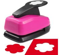 Perforatrice en forme de fleur en papier de 2 pouces (50 mm), outil à main simple pour l'art étudiant, le scrapbooking, le journalisme, la confection de cartes de vœux Retour à l'école Taille UniqueAl