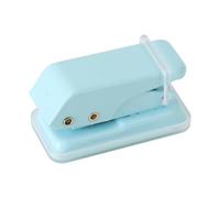 Perforatrice en plastique pour documents multi-faces Mécanisme de perforation lisse Design convivial pour les voyages Études et outil de bureau Perforatrice de poche