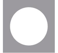 Perforatrice fantaisie: Rond, 5,08 cm, (2'')