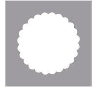 Perforatrice Fantaisie: Rond Bord Déco, Ø 5,08 Cm, (2")