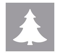 Perforatrice Fantaisie: Sapin, 5,08cm Ø, (2"), 1 Pce.