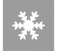 Perforatrice : Flocon Neige, Ø3,81cm, (1 1 / 2"), 1 Pce.