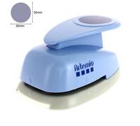 Artemio Perforatrice géante ronde plastique bleu 11 x 7,5 x 18 cm