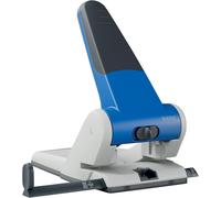 Perforatrice Gros Travaux & Sans Effort,Capacité 65 Feuilles,Bleu,Métal,Réglette De Guidage Avec Repères,Heavy Duty,51800035