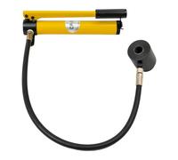 Perforatrice hydraulique - 8 tonnes - Cylindre - Pompe hydraulique - Dans un coffret - Jaune