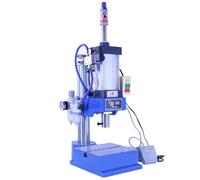 Perforatrice Hydraulique électrique, Poinçonneuse haute pression for poinçonnage de plaques métalliques, pliage manuel à pédale, rivetage, extrusion, formage(200kg)