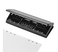 Perforatrice métal A5, A6, A7, 6 anneaux, marquage position, diamètre 5 mm, perforatrice 6 trous DIN A5, agenda