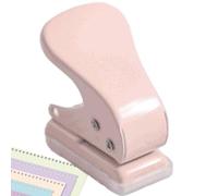 Perforatrice Monotrou,Perforatrice, Perforateur portable 1 trou, Perforateur de papier ergonomique à trou unique, petit perforateur de poche, fournitures scolaires à domicile pour étiquettes et cartes