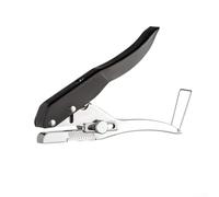Perforatrice multi-feuilles avec poignée ergonomique en métal et construction en alliage, échelle intégrée pour un alignement précis des trous, compact et léger pour une utilisation portable