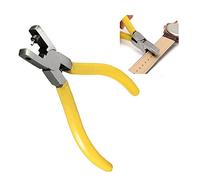 Perforatrice pour cuir - Perforation facile - Trous ronds de 2 mm pour ceinture, selle, bracelet de montre, chaussures, vêtements, etc.