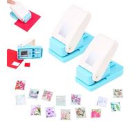 Perforatrice pour timbres, Perforatrice rectangulaire pour timbres-poste, Perforatrices carrée manuelle pour papier, pour loisirs créatifs, scrapbooking et création d'onglets (2)