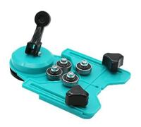 Perforatrice pour verre et carrelage avec ventouse - Outil de positionnement réglable pour un perçage précis sur le verre, la céramique et les carreaux de porcelaine