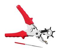 Perforatrice professionnelle en cuir pour ceinture - Pince rotative robuste - Plusieurs tailles pour collier d'animal domestique - Outil réglable