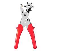 Perforatrice professionnelle pour cuir - Pince rotative robuste - Différentes tailles - Pour ceinture, collier pour animaux de compagnie - Outil professionnel pour l'artisanat du cuir