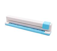 Perforatrice professionnelle réglable à 30 trous avec design coulissant pour 5 feuilles de classeur de bureau/école en carton