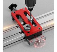 Perforatrice profilée en aluminium avec fonctions réglables et plusieurs options de taille de 4 à 15 mm pour une gestion efficace de projet (9)