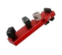 Perforatrice profilée en aluminium conçue pour les profils des séries 20, 30, 40 avec bloc d'arrêt à positionnement rapide et guide de taraudage pour des applications de perçage et de filetage