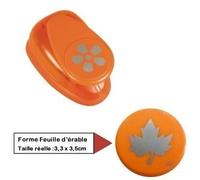 Perforatrice - RAYHER - Feuille d'érable 3,8 cm - Découpe 3,81 cm - Papier fin/épais - Facile à utiliser