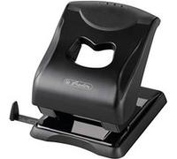 Perforatrice robuste 4 mm noire avec guide papier
