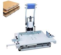 Perforatrice robuste, machine à perforer le papier avec table mobile, espacement réglable de 1 à 5 trous, profondeur d'alimentation de 8 à 30 mm, pour documents, étiquettes et signets 4mm
