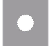Perforatrice : Rond.Bord Déco, Ø 2,54 Cm, (1")
