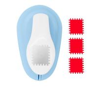 Perforatrices De Papier Carrées Pour L'artisanat - Perforatrice De Timbre Carrée, Square Paper Punches, Perforatrice De Timbre-poste Créative Pour Carton, Scrapbooking, Enveloppe Postale, Étiquettes