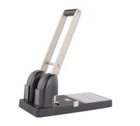 Perforatrices industrielles Perforatrice à papier robuste à 2 trous avec Duide réglable Capacité de 150 feuilles pour papier stratifié PVC Perforateur avec plateau à confettis