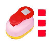 Perforeuse Manuel - Découpeuse manuelle portable et robuste - Perforateur pour timbres et reliures | Idéal Cartes Scrapbooking Cadeaux Noël Anniversaire École ou Maison