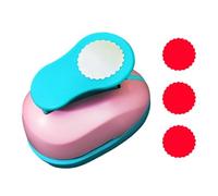 Perforeuse Manuel | Découpeuse manuelle portable et robuste | Perforateur pour timbres et reliures - pour Projets Créatifs à la Maison ou à l'École