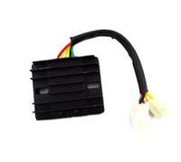 Performance 12V 6 fils 6 câbles redresseur de régulateur de tension noir cc for GY6 150cc 200cc 250cc ATV Quad Go Kart moto