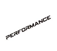 Performance Car Stickers Reflective Front Windshield Sticker