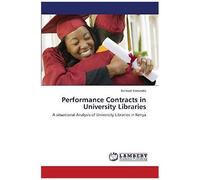 Performance Contracts In University Libraries