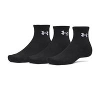Under Armour Chaussettes Performance Cotton – Lot de 3 unisexes – L Noir
