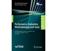 Performance Evaluation Methodologies And Tools