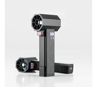 PERFORMANCE GURU Ventilateur Turbo pour Voitures, Ventilateur Turbo Hurricane, poussée instantanée de 1 600 g, 4 Vitesses, souffleur de Feuilles Super électrique sans Fil de 64 mm pour Nettoyage de