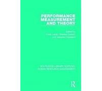 Performance Measurement And Theory