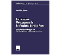 Performance Measurement In Professional Service Firms
