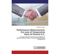 Performance Measurement; The Case Of Cooperative Bank Of Oromia S.C.